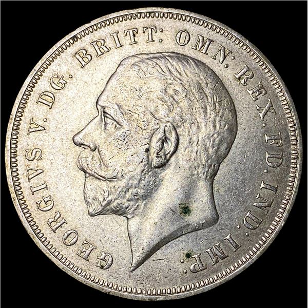 1935 Silver Crown Great Britain HIGH GRADE