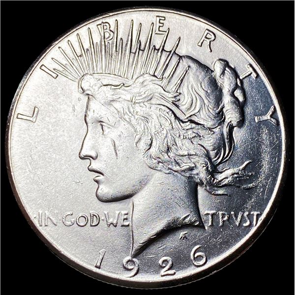1926-S Silver Peace Dollar CLOSELY  UNCIRCULATED