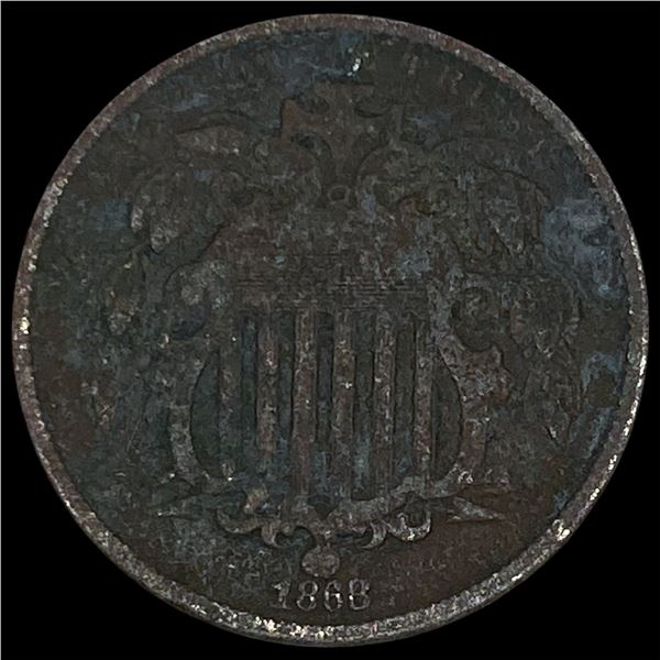 1868 Shield Nickel NICELY CIRCULATED