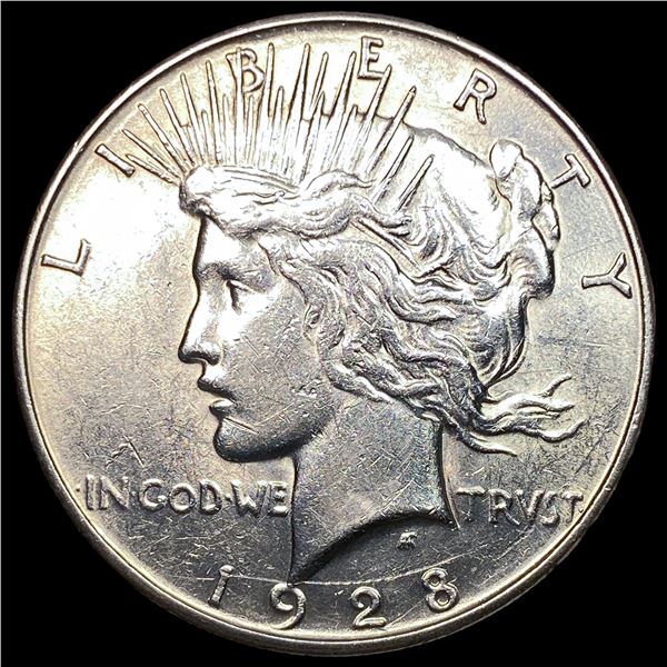 1928-S Silver Peace Dollar CLOSELY  UNCIRCULATED