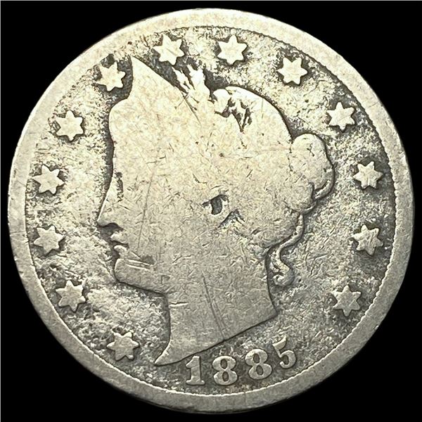 1885 Liberty Head Nickel LIGHTLY CIRCULATED