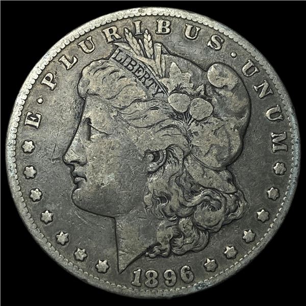 1896-S Silver Morgan Dollar NEARLY  UNCIRCULATED