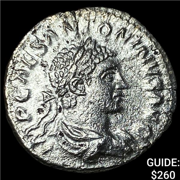 Roman Elagabus 218-222 Silver Denarius