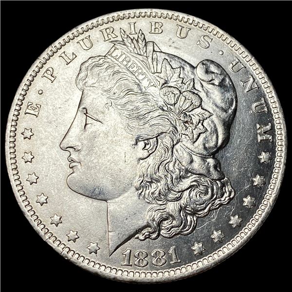 1881-O Silver Morgan Dollar GEM BU