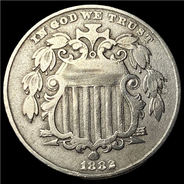 1882 Shield Nickel CLOSELY UNCIRCULATED