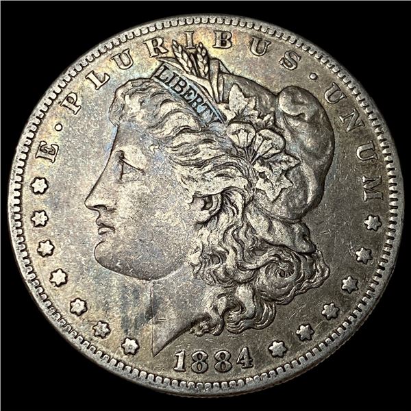 1884-S Silver Morgan Dollar CLOSELY UNCIRCULATED
