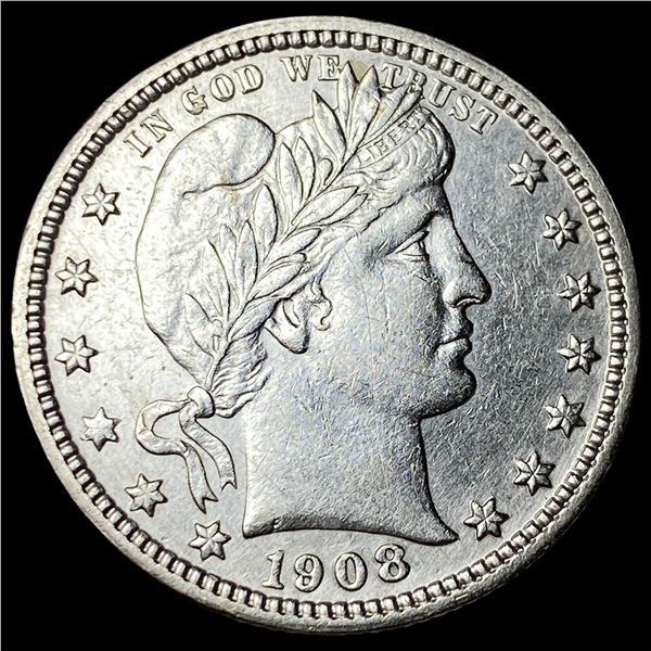 1908-D Barber Silver Quarter UNCIRCULATED