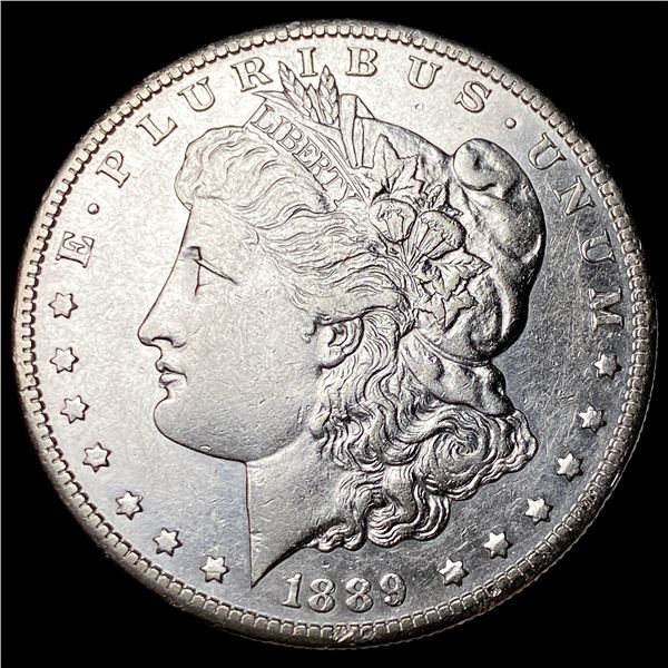 1889-S Morgan Silver Dollar CLOSELY UNCIRCULATED