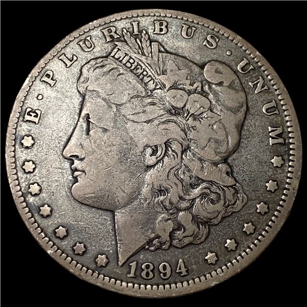 1894-O Silver Morgan Dollar LIGHTLY CIRCULATED