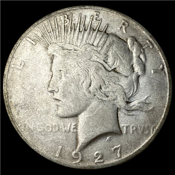 1927-D Peace Silver Dollar LIGHTLY CIRCULATED