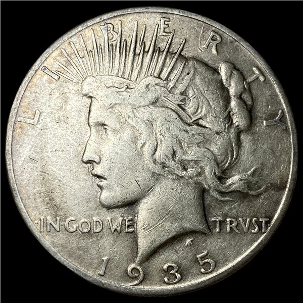 1935-S Silver Peace Dollar LIGHTLY CIRCULATED