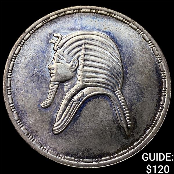 1985 Egypt Silver 5 Pounds