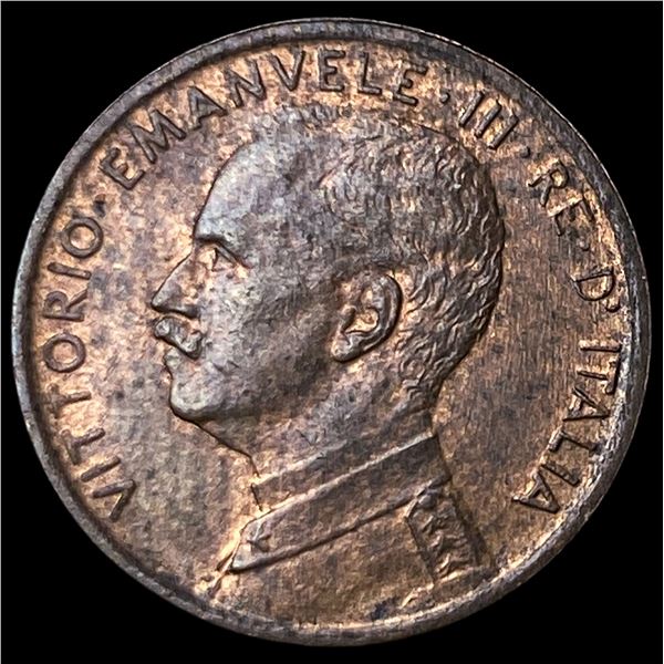 1910 Iatly Bronze 1 Centesimo