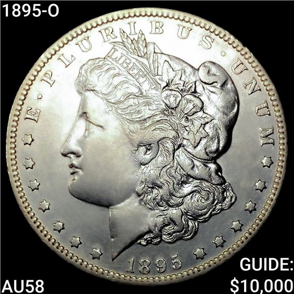 1895-O Morgan Silver Dollar CHOICE AU