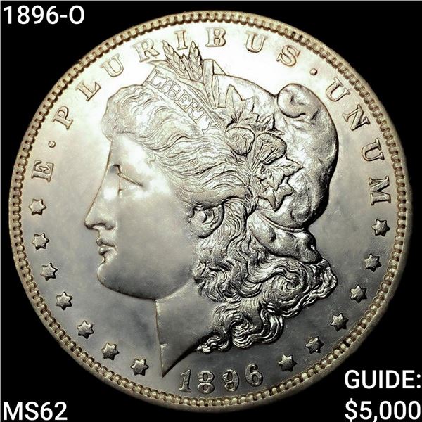 1896-O Morgan Silver Dollar UNCIRCULATED