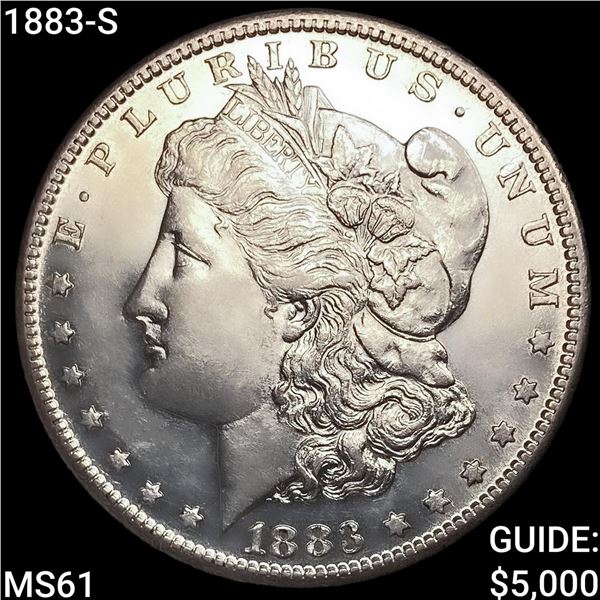 1883-S Morgan Silver Dollar UNCIRCULATED