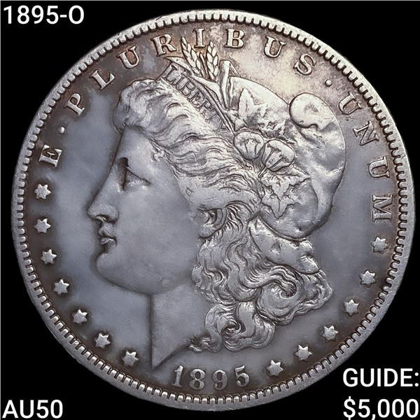 1895-O Morgan Silver Dollar CLOSELY UNCIRCULATED