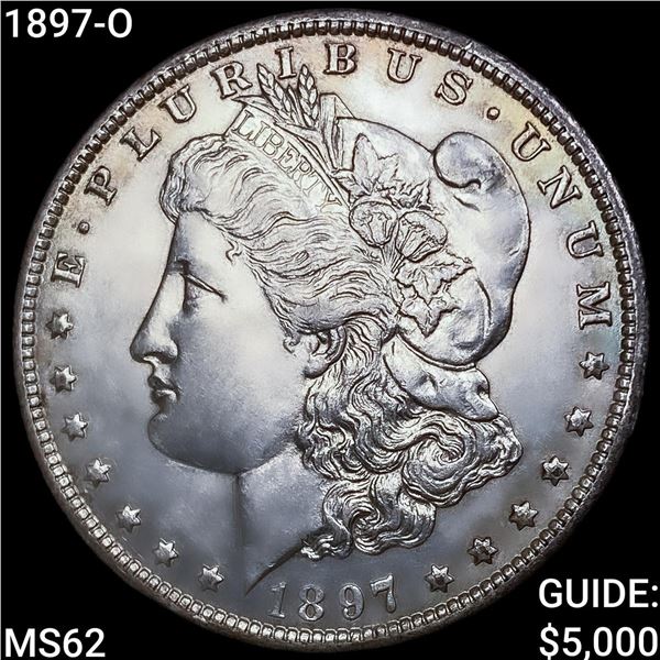 1897-O Morgan Silver Dollar UNCIRCULATED