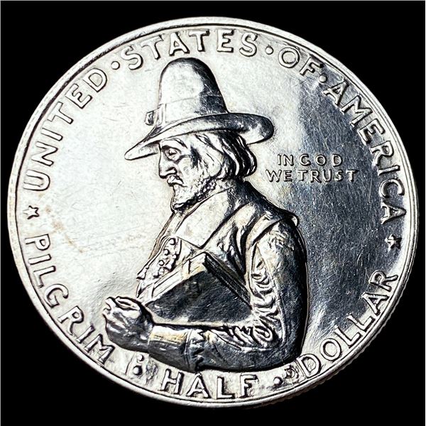 1920 Silver Pilgrim Half Dollar UNCIRCULATED