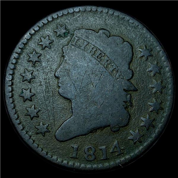 1814 Classic Head Large Cent HIGH GRADE
