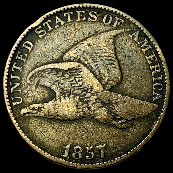 1857 Flying Eagle Cent LIGHTLY CIRCULATED