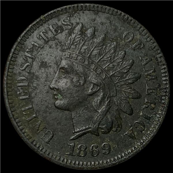 1869 Indian Head Cent HIGH GRADE