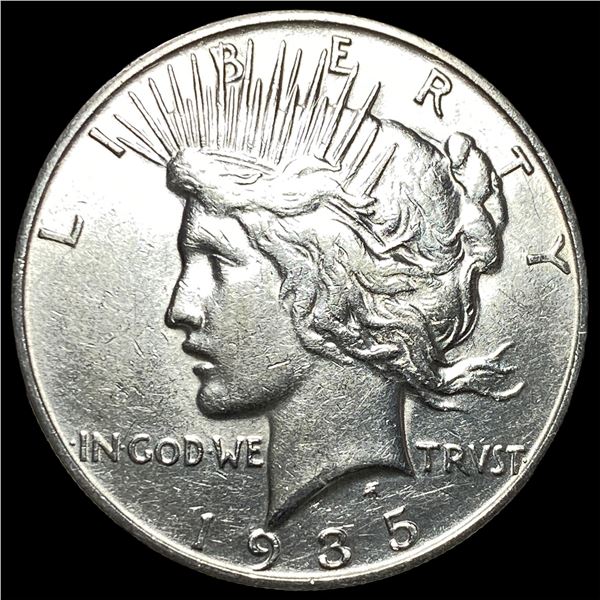 1935-S Silver Peace Dollar CLOSELY  UNCIRCULATED