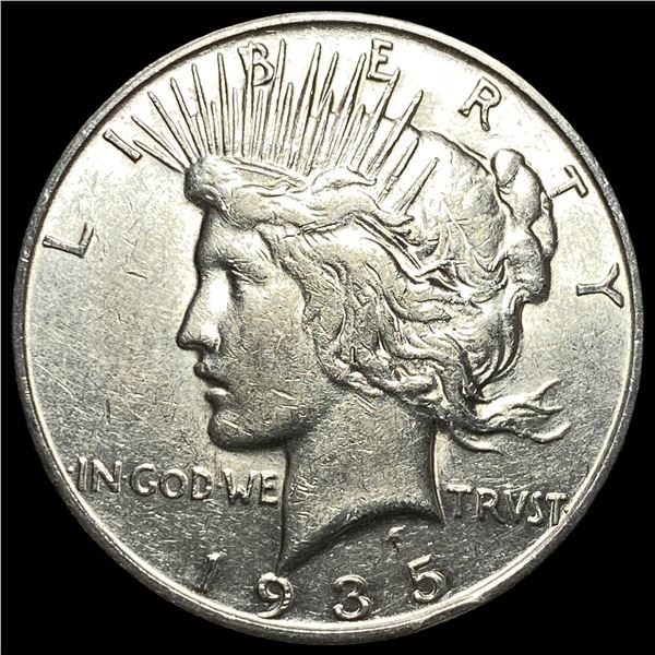 1935-S Silver Peace Dollar CLOSELY  UNCIRCULATED