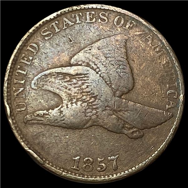 1857 Flying Eagle Cent LIGHTLY CIRCULATED