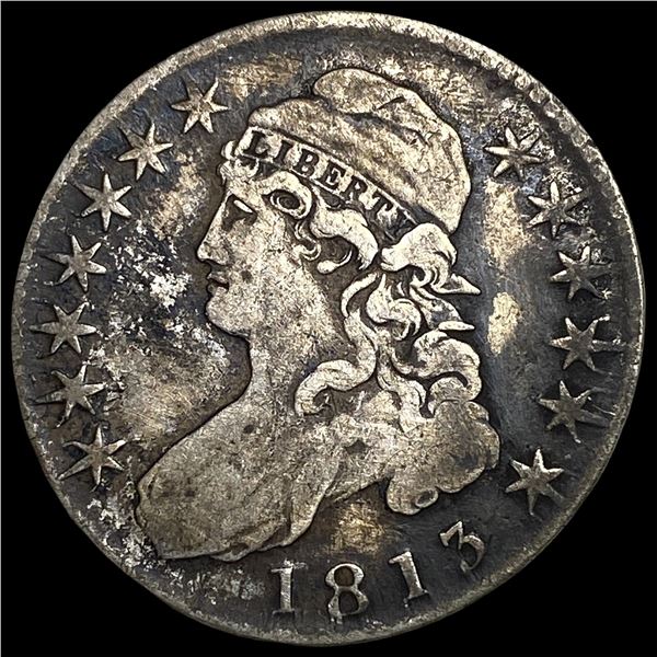 1813 Capped Bust Half Dollar NICELY  CIRCULATED