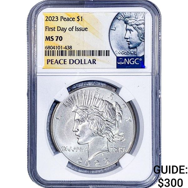 2023 Morgan Silver Dollar NGC MS70