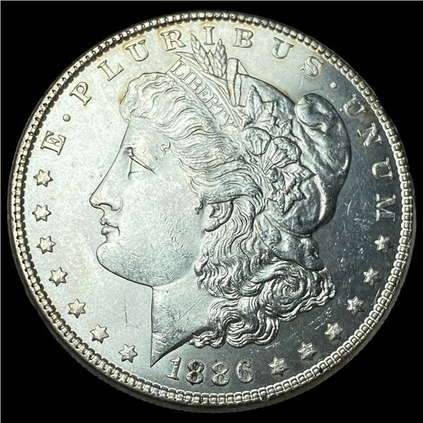 1886 Morgan Silver Dollar CLOSELY  UNCIRCULATED