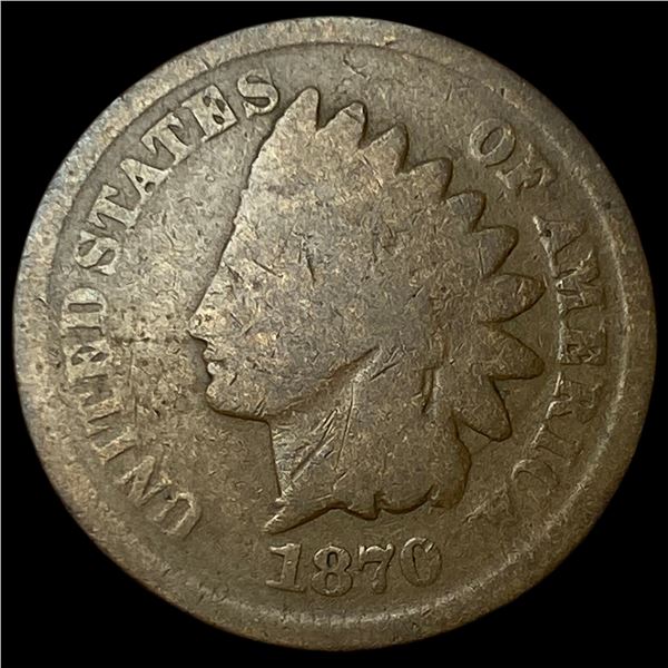1870 Indian Head Cent NICELY CIRCULATED