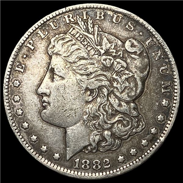 1882-CC Silver Morgan Dollar NEARLY  UNCIRCULATED
