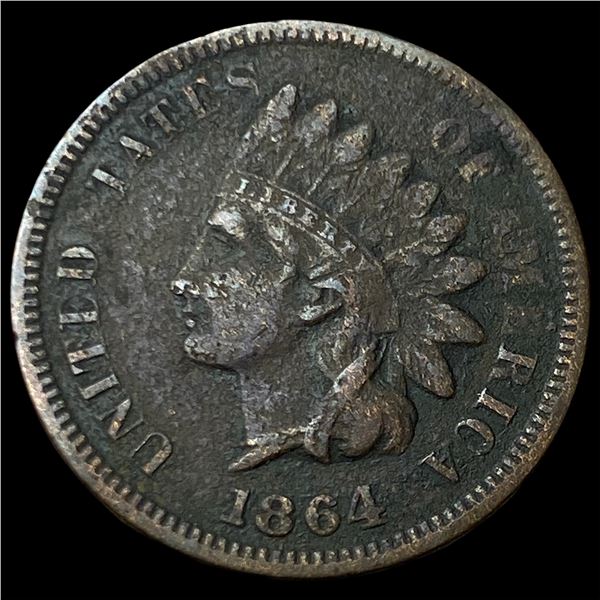 1864 Indian Head Cent LIGHTLY CIRCULATED