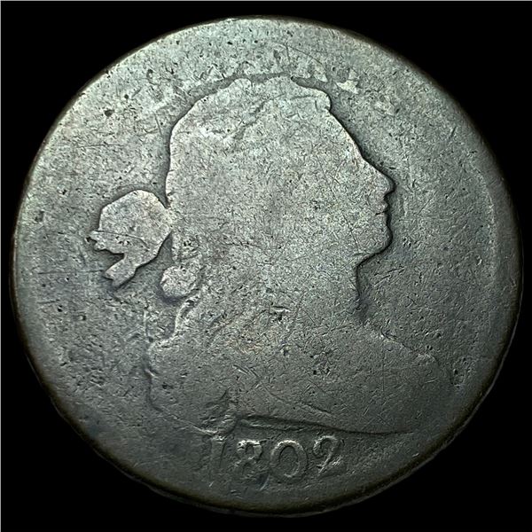 1802 Draped Bust Large Cent NICELY CIRCULATED