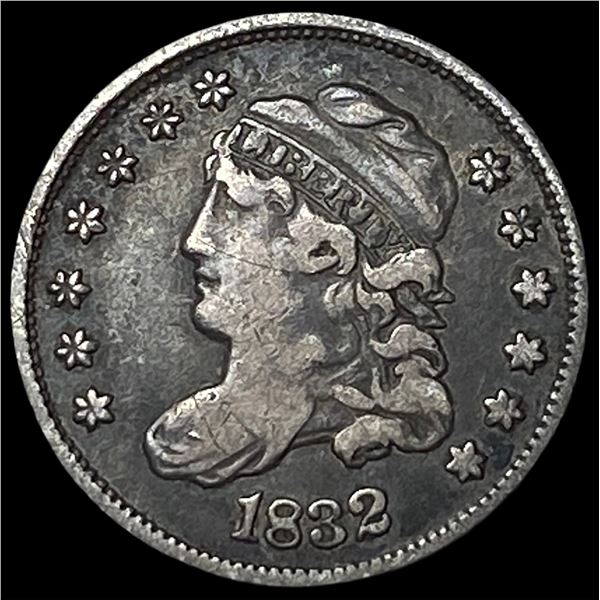 1832 Silver Capped Bust Half Dime LIGHTLY  CIRCULATED