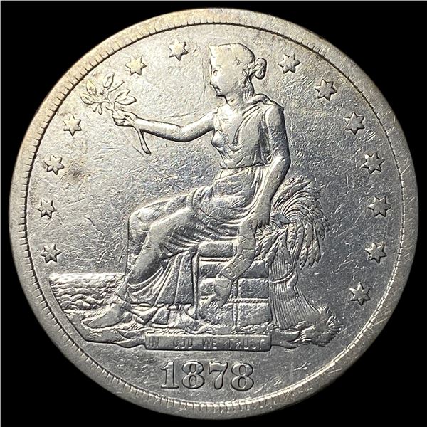 1878-S Silver Trade Dollar LIGHTLY CIRCULATED