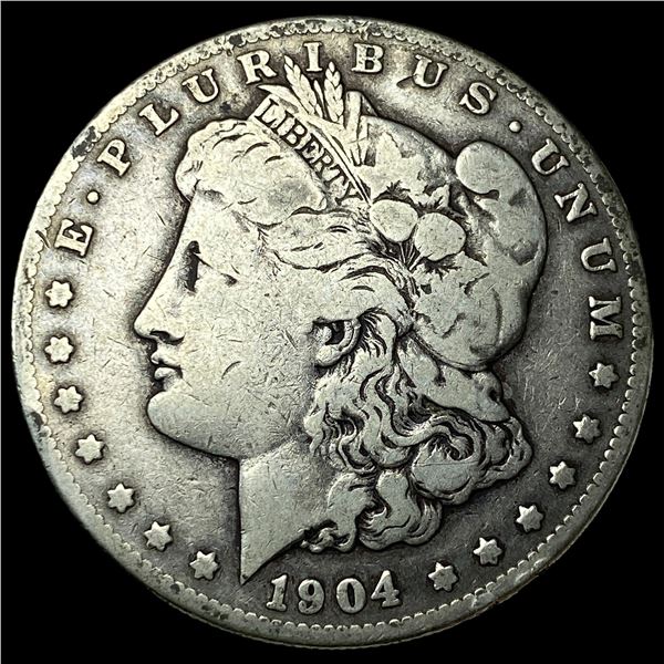 1904-S Silver Morgan Dollar LIGHTLY  CIRCULATED