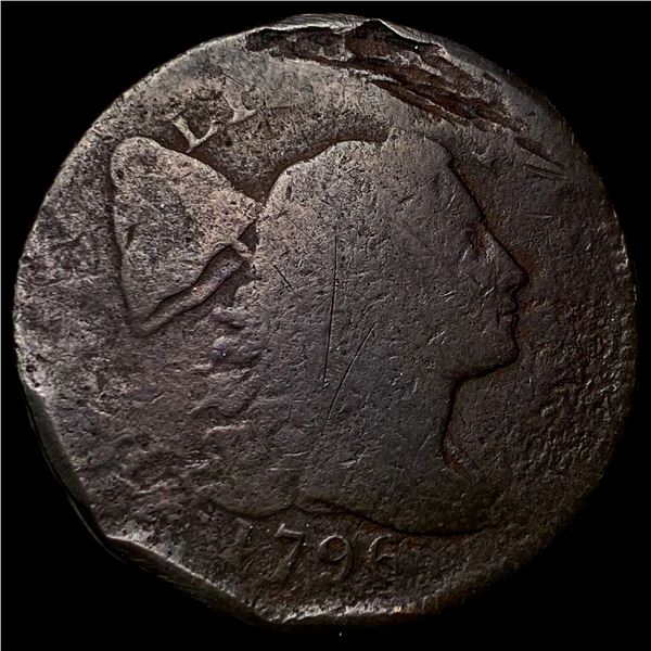 1796 Liberty Cap Large Cent NICELY CIRCULATED