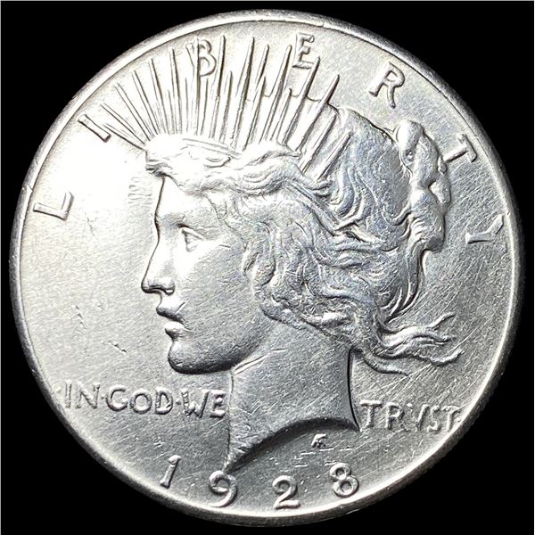 1928 Silver Peace Dollar UNCIRCULATED