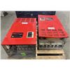 Image 2 : (2) Yaskawa / Magnetek #CIMR-G5U4055 Spec: 40551C & Spec: 40550F