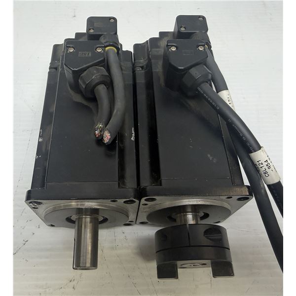 (2) Yaskawa #SGMJV-06A3A61 AC Servo Motors
