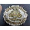 Image 1 : 2005 Rodeo belt buckle with sterling overlay