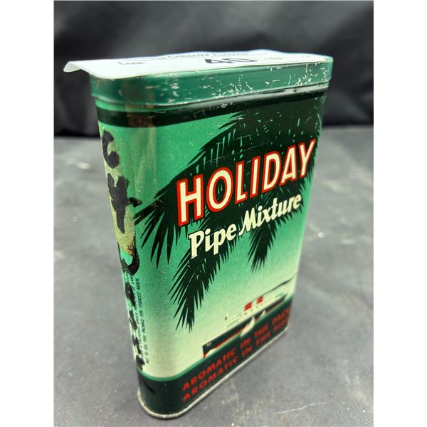 Very nice 1940s Holiday Pipe tobacco pocket tn