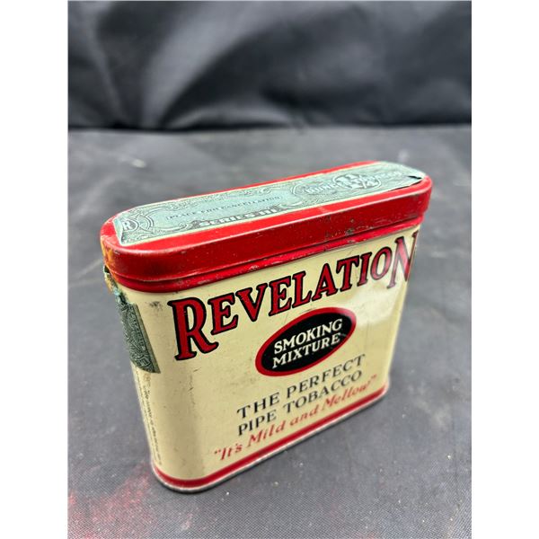 1940s Revelation tobacco pocket tin