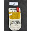 Image 1 : Vintage Napa Freez check tester, glass
