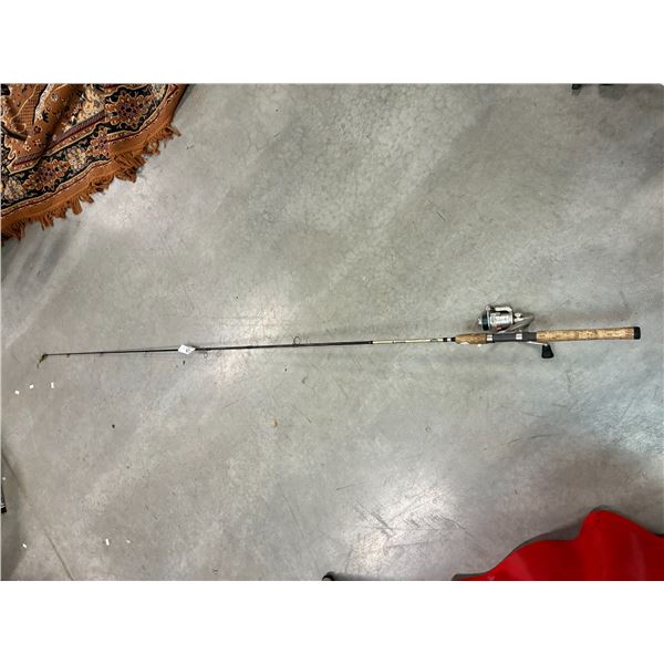Vintage fishing rod with reel