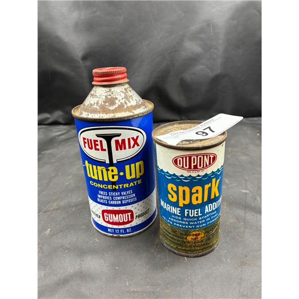 2 vintage tins