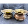 Image 1 : 2 brass Red Skin brand spitoons